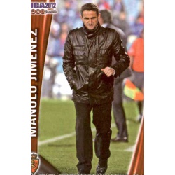 Manolo Jiménez Zaragoza 1266 Las Fichas de la Liga 2012 Platinum Official Quiz Game Collection