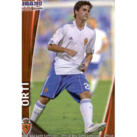 Ortí Zaragoza 1268 Las Fichas de la Liga 2012 Platinum Official Quiz Game Collection