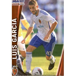 Luis García Zaragoza 1270 Las Fichas de la Liga 2012 Platinum Official Quiz Game Collection