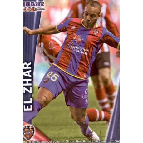 El Zhar Levante 1275 Las Fichas de la Liga 2012 Platinum Official Quiz Game Collection
