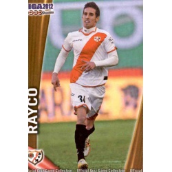 Rayco Rayo Vallecano 1291 Las Fichas de la Liga 2012 Platinum Official Quiz Game Collection