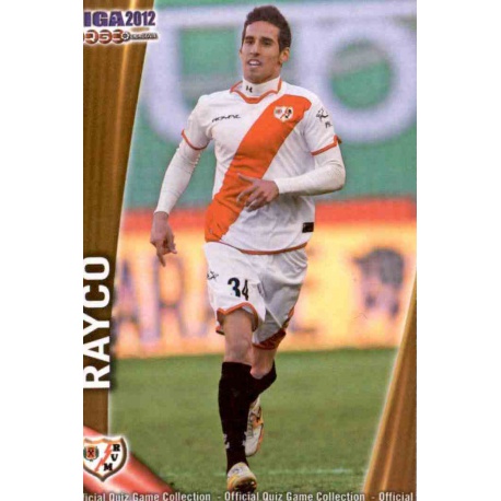 Rayco Rayo Vallecano 1291 Las Fichas de la Liga 2012 Platinum Official Quiz Game Collection