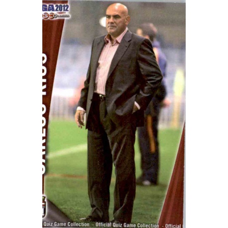 Carlos Rios Cartagena 1309 Las Fichas de la Liga 2012 Platinum Official Quiz Game Collection