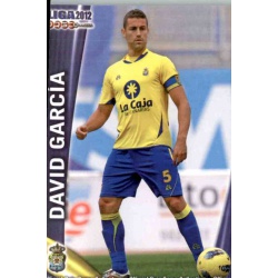 David García Las Palmas 1318 Las Fichas de la Liga 2012 Platinum Official Quiz Game Collection