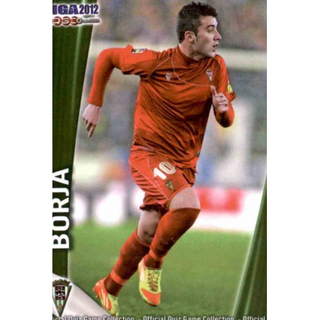 Borja Córdoba 1323 Las Fichas de la Liga 2012 Platinum Official Quiz Game Collection