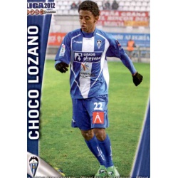 Choco Lozano Alcoyano 1332 Las Fichas de la Liga 2012 Platinum Official Quiz Game Collection