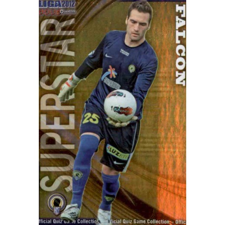 Falcón Superstar Brillo Liso Hércules 752 Las Fichas de la Liga 2012 Platinum Official Quiz Game Collection