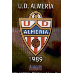 Escudo Brillo Liso Almeria 754 Las Fichas de la Liga 2012 Platinum Official Quiz Game Collection