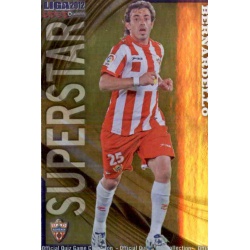 Bernardello Superstar Brillo Liso Almeria 774 Las Fichas de la Liga 2012 Platinum Official Quiz Game Collection
