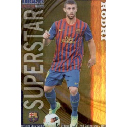 Rodri Superstar Brillo Liso Barcelona B 795 Las Fichas de la Liga 2012 Platinum Official Quiz Game Collection