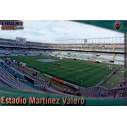 Estadio Martínez Valero Brillo Liso Elche 797 Las Fichas de la Liga 2012 Platinum Official Quiz Game Collection