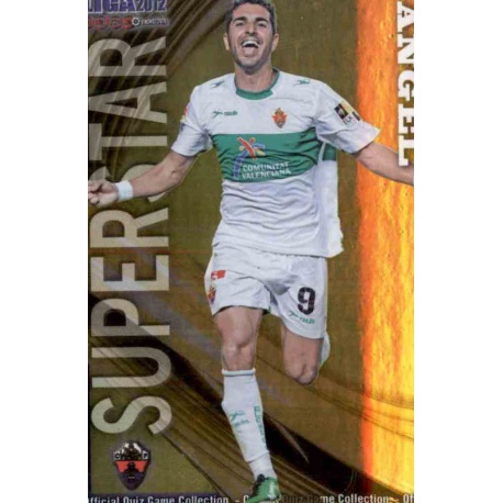 Ángel Superstar Smooth Shine Elche 816 Las Fichas de la Liga 2012 Platinum Official Quiz Game Collection