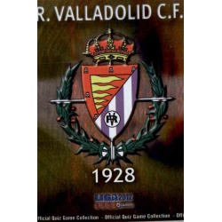 Escudo Brillo Liso Valladolid 838 Las Fichas de la Liga 2012 Platinum Official Quiz Game Collection