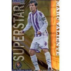 Marc Valiente Superstar Smooth Shine Valladolid 857 Las Fichas de la Liga 2012 Platinum Official Quiz Game Collection