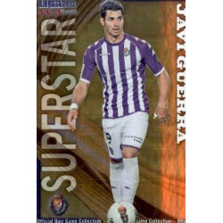 Javi Guerra Superstar Brillo Liso Valladolid 858 Las Fichas de la Liga 2012 Platinum Official Quiz Game Collection