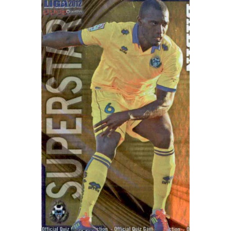 Babin Superstar Brillo Liso Alcorcón 900 Las Fichas de la Liga 2012 Platinum Official Quiz Game Collection