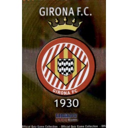 Emblem Smooth Shine Girona 922 Las Fichas de la Liga 2012 Platinum Official Quiz Game Collection
