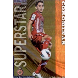 Corominas Superstar Brillo Liso Girona 941 Las Fichas de la Liga 2012 Platinum Official Quiz Game Collection