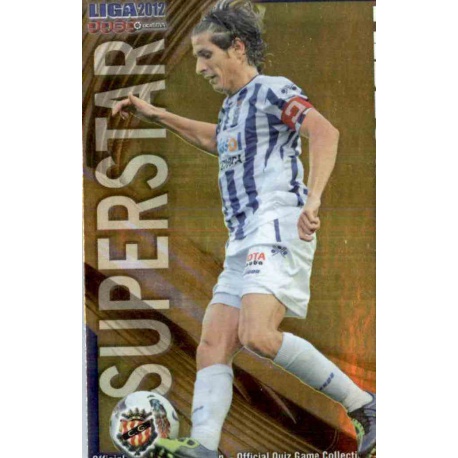 Pablo Sánchez Superstar Brillo Liso Recreativo 962 Las Fichas de la Liga 2012 Platinum Official Quiz Game Collection