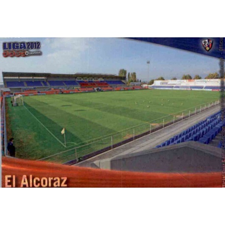 El Alcoraz Brillo Liso Huesca 986 Las Fichas de la Liga 2012 Platinum Official Quiz Game Collection