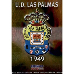 Escudo Brillo Liso Las Palmas 1006 Las Fichas de la Liga 2012 Platinum Official Quiz Game Collection