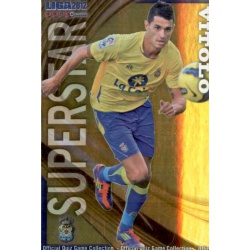Vitolo Superstar Brillo Liso Las Palmas 1026 Las Fichas de la Liga 2012 Platinum Official Quiz Game Collection