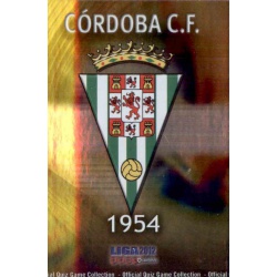 Escudo Brillo Liso Córdoba 1027 Las Fichas de la Liga 2012 Platinum Official Quiz Game Collection