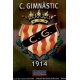 Escudo Brillo Liso Gimnástic 1069 Las Fichas de la Liga 2012 Platinum Official Quiz Game Collection