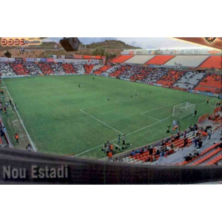 Nou Estadi Brillo Liso Gimnástic 1070 Las Fichas de la Liga 2012 Platinum Official Quiz Game Collection