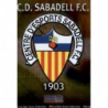 Escudo Brillo Liso Sabadell 1090 Las Fichas de la Liga 2012 Platinum Official Quiz Game Collection