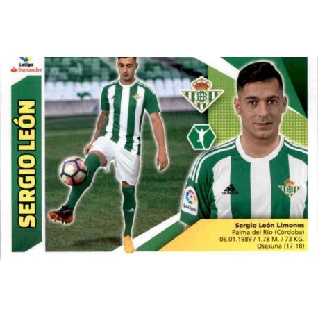 Sergio León Betis 16 Ediciones Este 2017-18