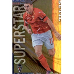 Sutil Superstar Brillo Liso Real Murcia 1131 Las Fichas de la Liga 2012 Platinum Official Quiz Game Collection