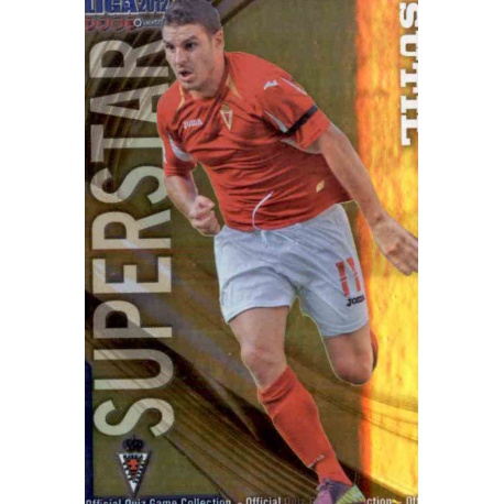 Sutil Superstar Brillo Liso Real Murcia 1131 Las Fichas de la Liga 2012 Platinum Official Quiz Game Collection