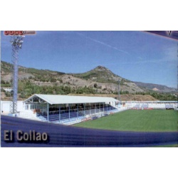 El Collao Brillo Liso Alcoyano 1133 Las Fichas de la Liga 2012 Platinum Official Quiz Game Collection