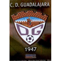 Escudo Brillo Liso Guadalajara 1153 Las Fichas de la Liga 2012 Platinum Official Quiz Game Collection