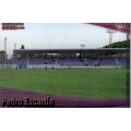 Estadio Pedro Escartin Smooth Shine Guadalajara 1154 Las Fichas de la Liga 2012 Platinum Official Quiz Game Collection