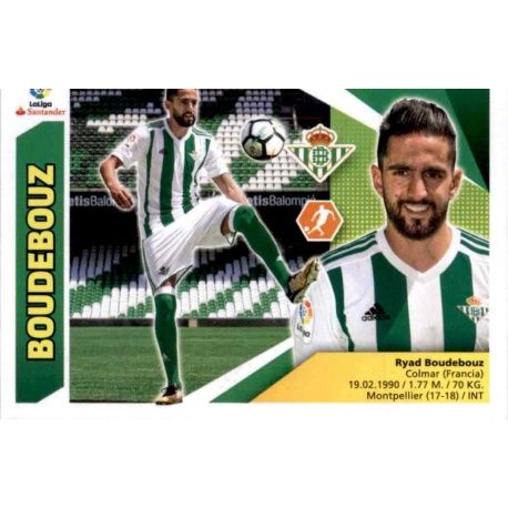 Boudebouz Betis Coloca Ediciones Este 2017-18