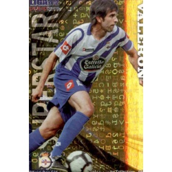 Valerón Superstar Brillo Letras Deportivo 731 Las Fichas de la Liga 2012 Platinum Official Quiz Game Collection