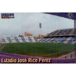 José Rico Pérez Brightness Letters Hércules 734 Las Fichas de la Liga 2012 Platinum Official Quiz Game Collection