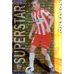 Soriano Superstar Brillo Letras Almeria 773 Las Fichas de la Liga 2012 Platinum Official Quiz Game Collection