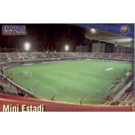 Mini Estadi Brillo Letras Barcelona B 776 Las Fichas de la Liga 2012 Platinum Official Quiz Game Collection