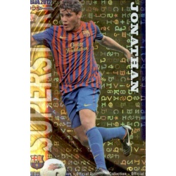 Jonathan Superstar Brillo Letras Barcelona B 794 Las Fichas de la Liga 2012 Platinum Official Quiz Game Collection