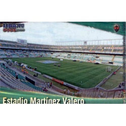 Estadio Martínez Valero Brillo Letras Elche 797 Las Fichas de la Liga 2012 Platinum Official Quiz Game Collection