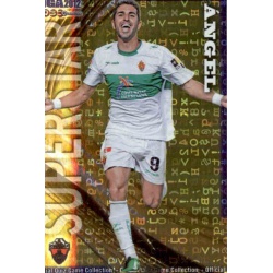 Ángel Superstar Brillo Letras Elche 816 Las Fichas de la Liga 2012 Platinum Official Quiz Game Collection