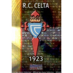 Escudo Brillo Letras Celta 817 Las Fichas de la Liga 2012 Platinum Official Quiz Game Collection