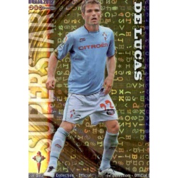 De Lucas Superstar Brillo Letras Celta 837 Las Fichas de la Liga 2012 Platinum Official Quiz Game Collection