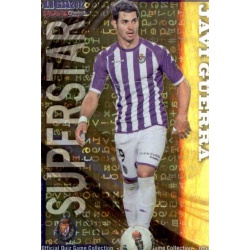 Javi Guerra Superstar Brightness Letters Valladolid 858 Las Fichas de la Liga 2012 Platinum Official Quiz Game Collection