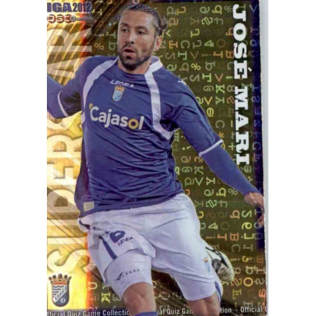 Jose Mari Superstar Brillo Letras Xerez 878 Las Fichas de la Liga 2012 Platinum Official Quiz Game Collection
