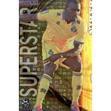 Babin Superstar Brillo Letras Alcorcón 900 Las Fichas de la Liga 2012 Platinum Official Quiz Game Collection