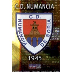 Escudo Brillo Letras Numancia 901 Las Fichas de la Liga 2012 Platinum Official Quiz Game Collection